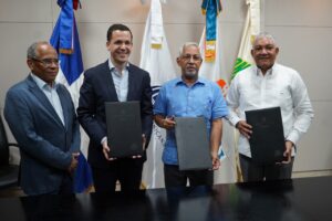 MINERD, OMSA e INTRANT firman acuerdo para implementar Plan Piloto de Movilidad Escolar 