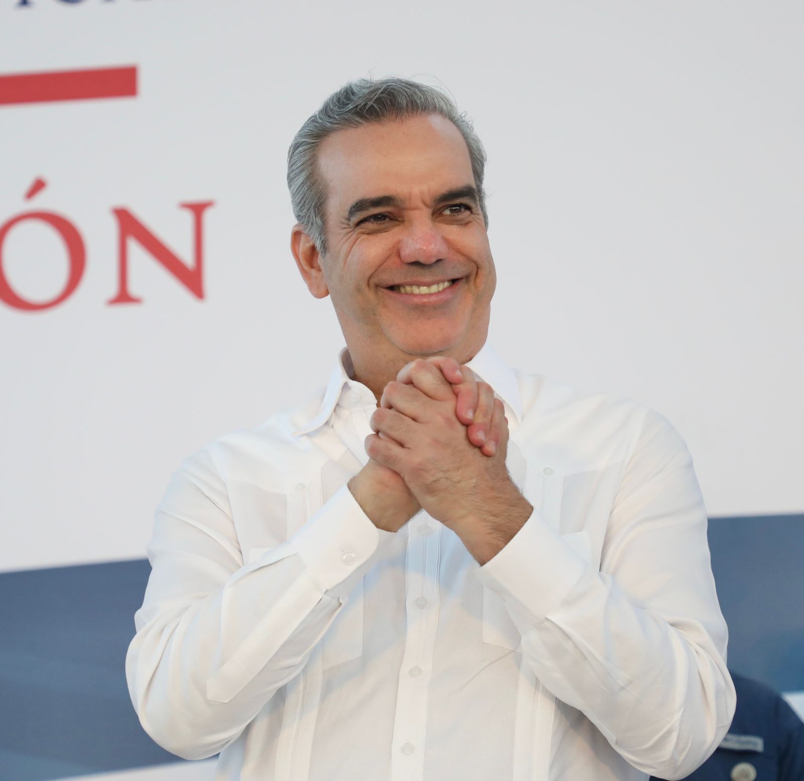 Vítores reelección adornan actividades de Luis Abinader
