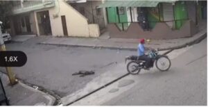 Coronel pide identificar hombre que arrastró perro con vida desde motocicleta
