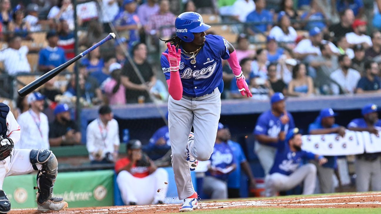 Licey con incertidumbre sobre continuación de Elly de la Cruz en el torneo