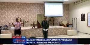 Iglesia evangélica implementa programa infantil “Un militares para cristo”  