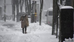 Diecisiete muertos en Japón a causa de las fuertes nevadas