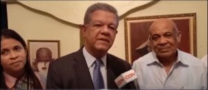 Leonel recibe apoyo de Aníbal García Duvergé, en San Cristóbal