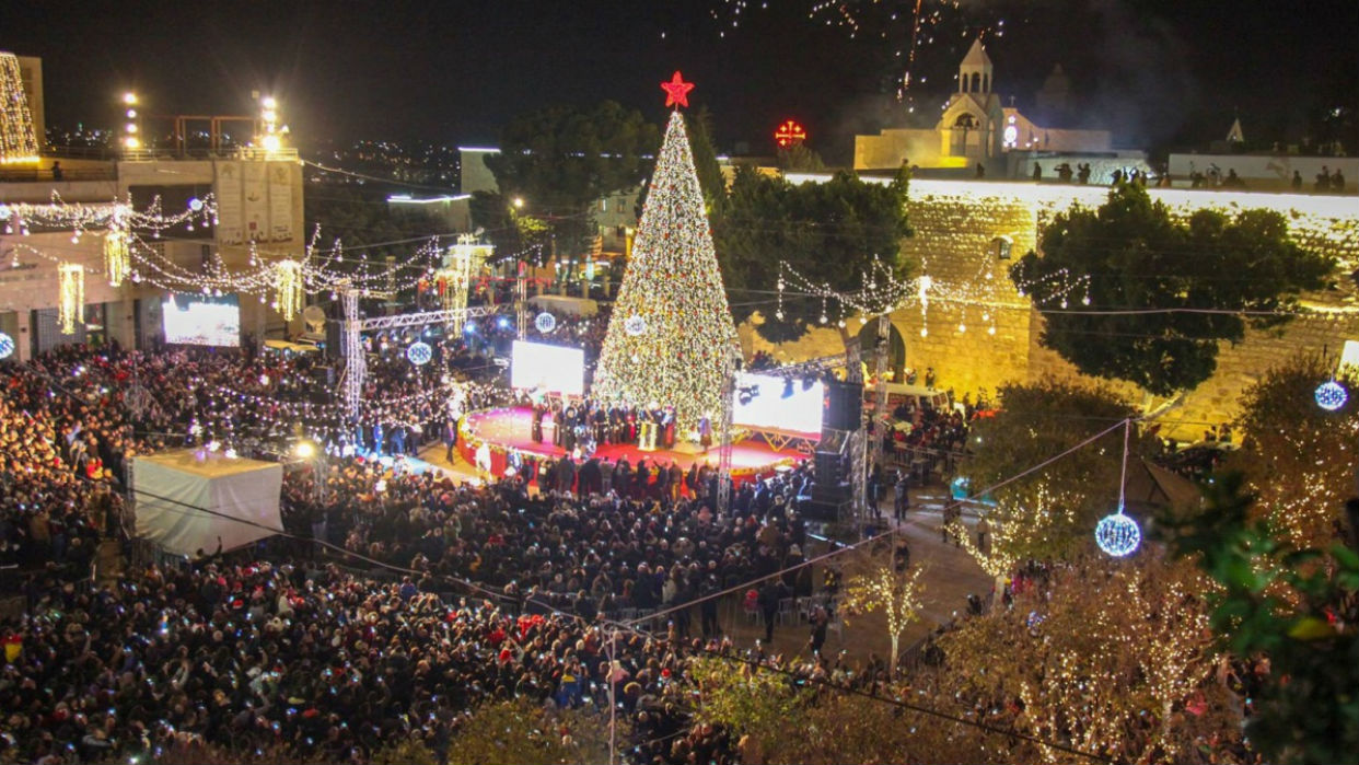 Los turistas vuelven a Belén por Navidad