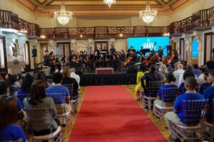 Primera dama auspicia Concierto Sinfónico Didáctico de Navidad en el Palacio Nacional 
