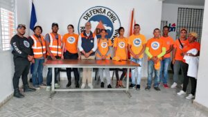 Defensa Civil realiza operativo de Fin de Año con 210 voluntarios en Nagua