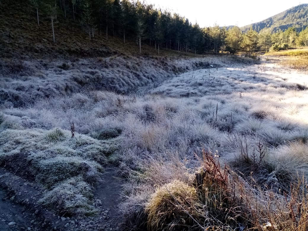 No, no está nevando en Valle Nuevo