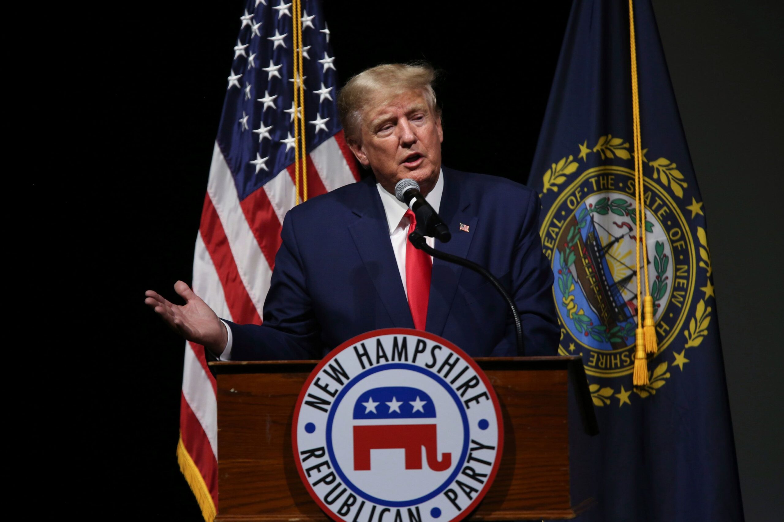 Trump sufre problemas de recaudación para su campaña electoral