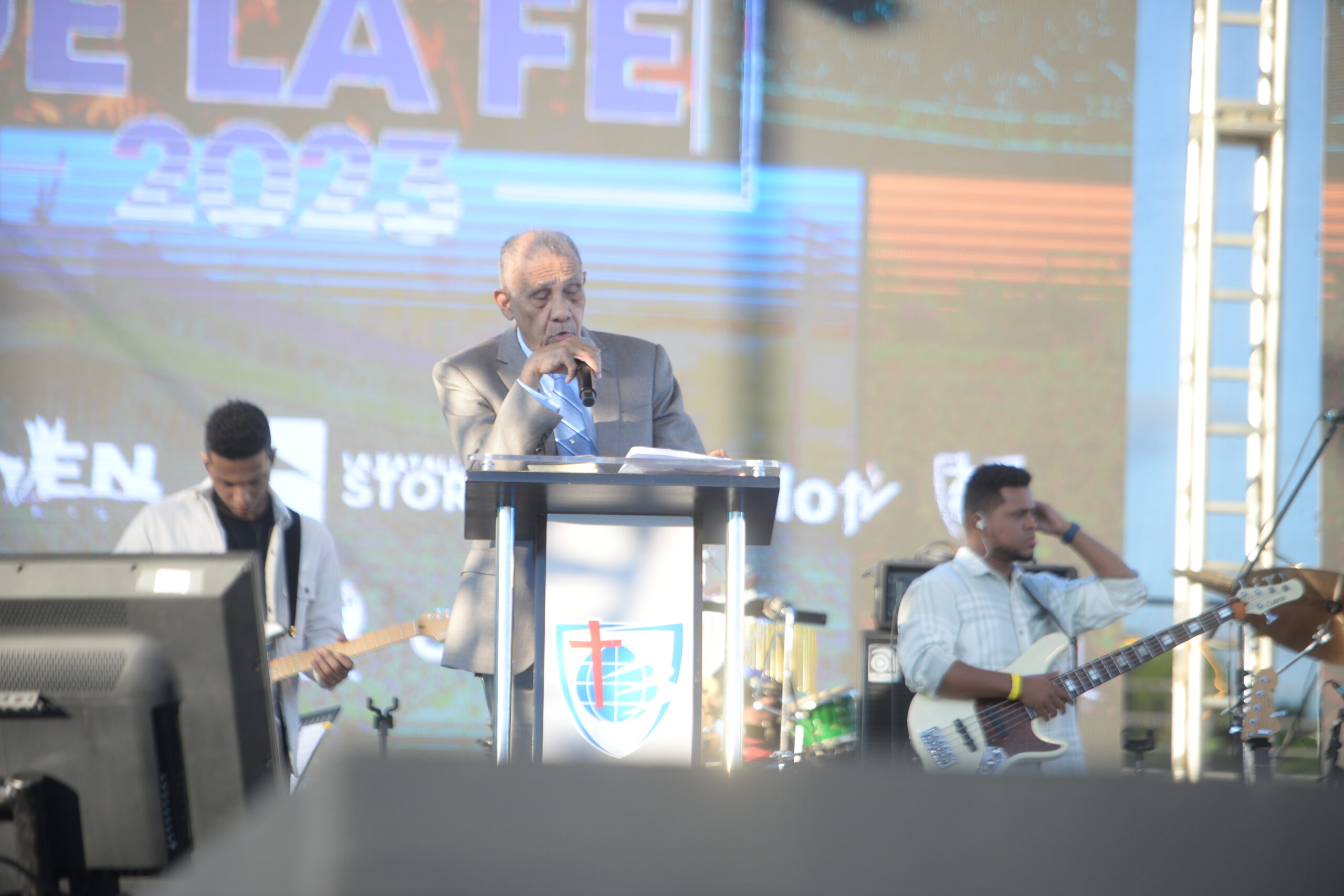 Pastor Ezequiel Molina lanza criticas contra sistema político de República Dominicana / Foto: Jhonny Rotetan