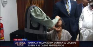 RD inicia vacunación contra el cólera; suben a 36 casos registrados