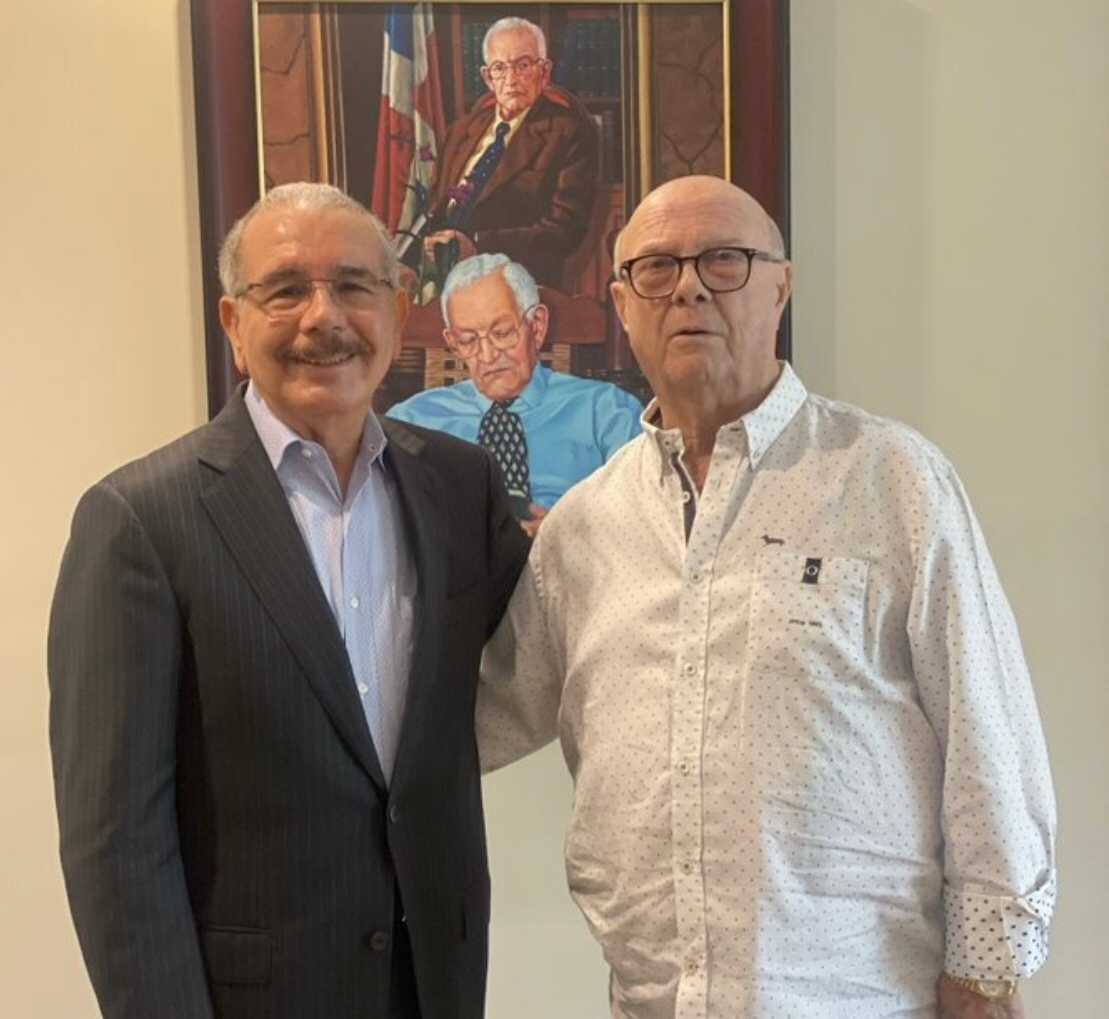 Hipólito Mejía y Danilo Medina se juntan Año Nuevo