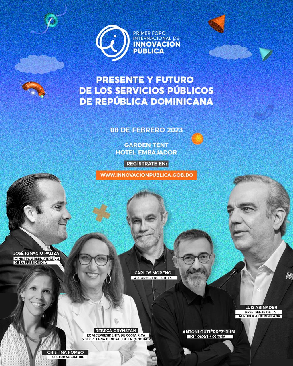 Paliza: “Interesados ya pueden inscribirse para participar en el I Foro Internacional de Innovación Pública”