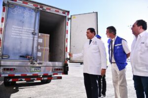 República Dominicana recibe 85 mil dosis de vacunas contra el cólera 