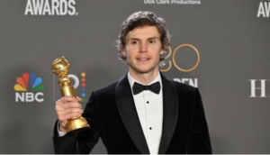 Evan Peters gana el Globo Oro 2023 por su papel en “Dahmer” de Netflix