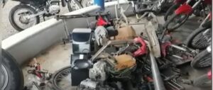 PN desmantela red de robos de motocicletas en la Bija Cotuí  
