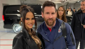 Natti Natasha se reúne con Messi y Neymar en Paris
