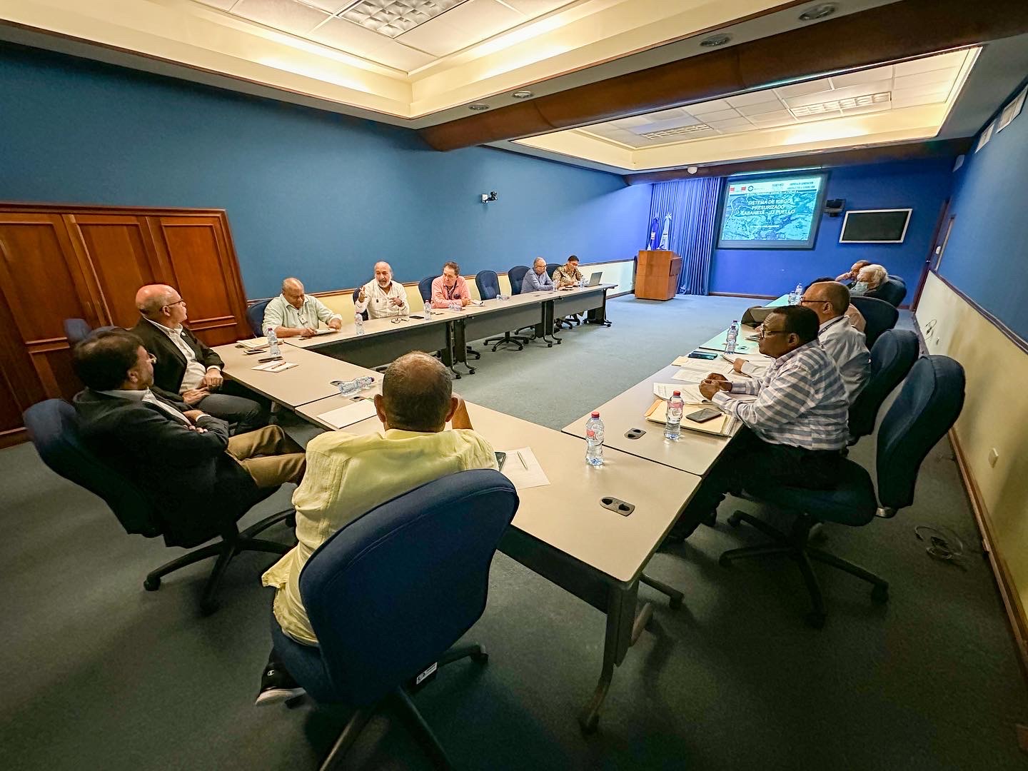 INDRHI recibe a entidades del Plan San Juan; proponen plan de riego presurizado