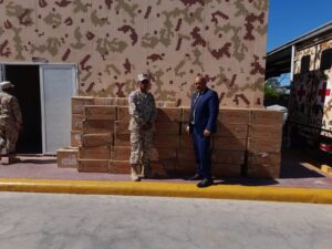 CESFronT entrega 4,022,000 unidades de cigarrillos incautados en Dajabón