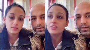 Esposo de influencer la golpea durante transmisión en vivo; ella lo defiende 