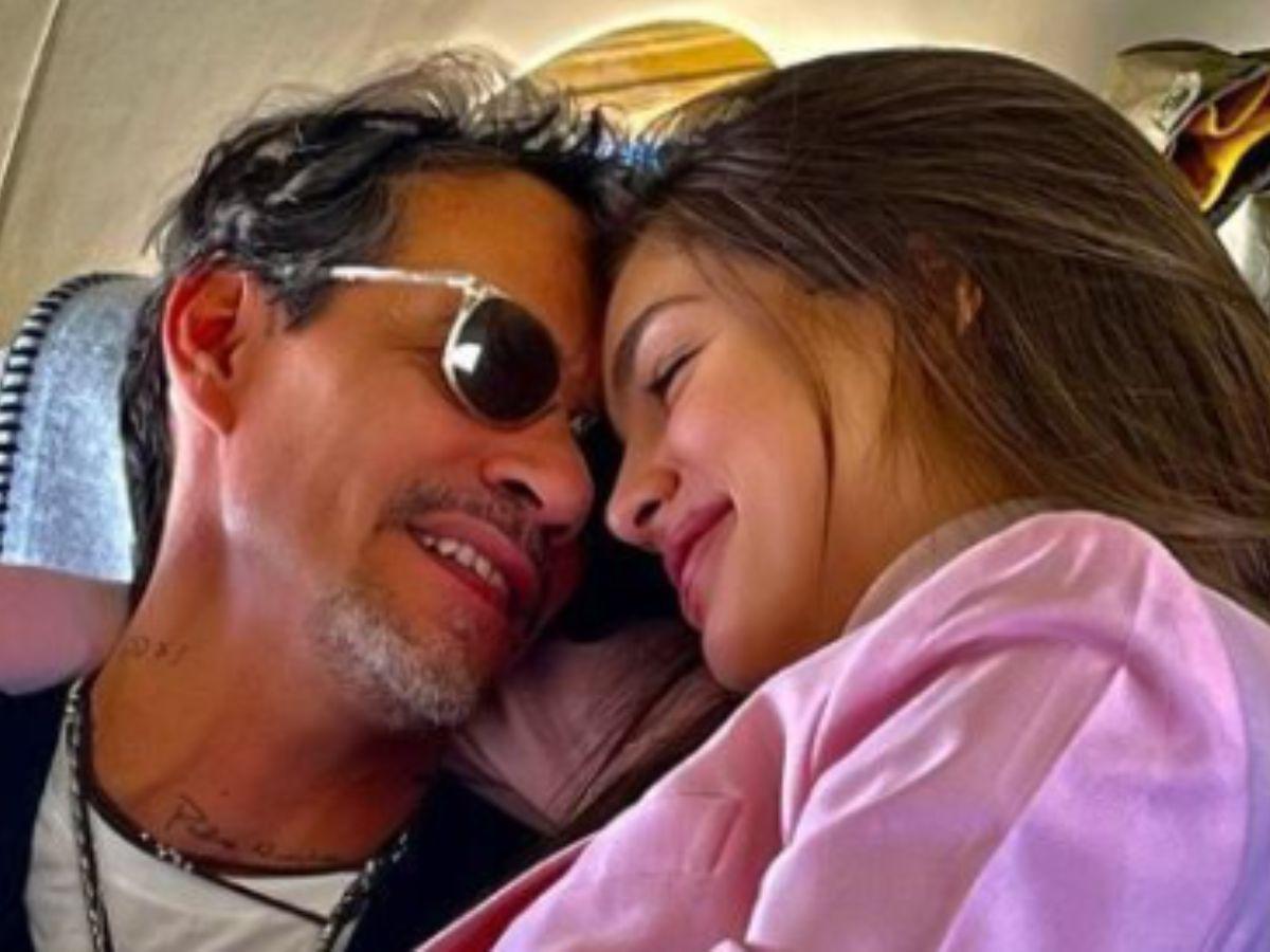 Así disfrutan su luna de miel Marc Anthony y Nadia Ferreira