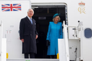 Carlos III comenzó su gira en Alemania en su primer viaje al extranjero como rey 