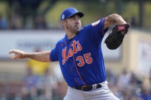 Justin Verlander se pierde inicio de temporada de Grandes Ligas con los Mets por una lesión muscular 