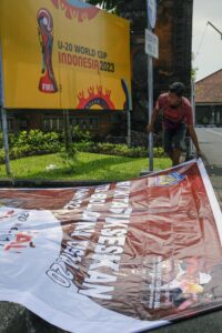 FIFA cancela sorteo del mundial sub-20 en Indonesia tras polémica con Israel
