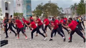 Previo a Semana Santa, realizan maratón de zumba en Cotuí por la salud física