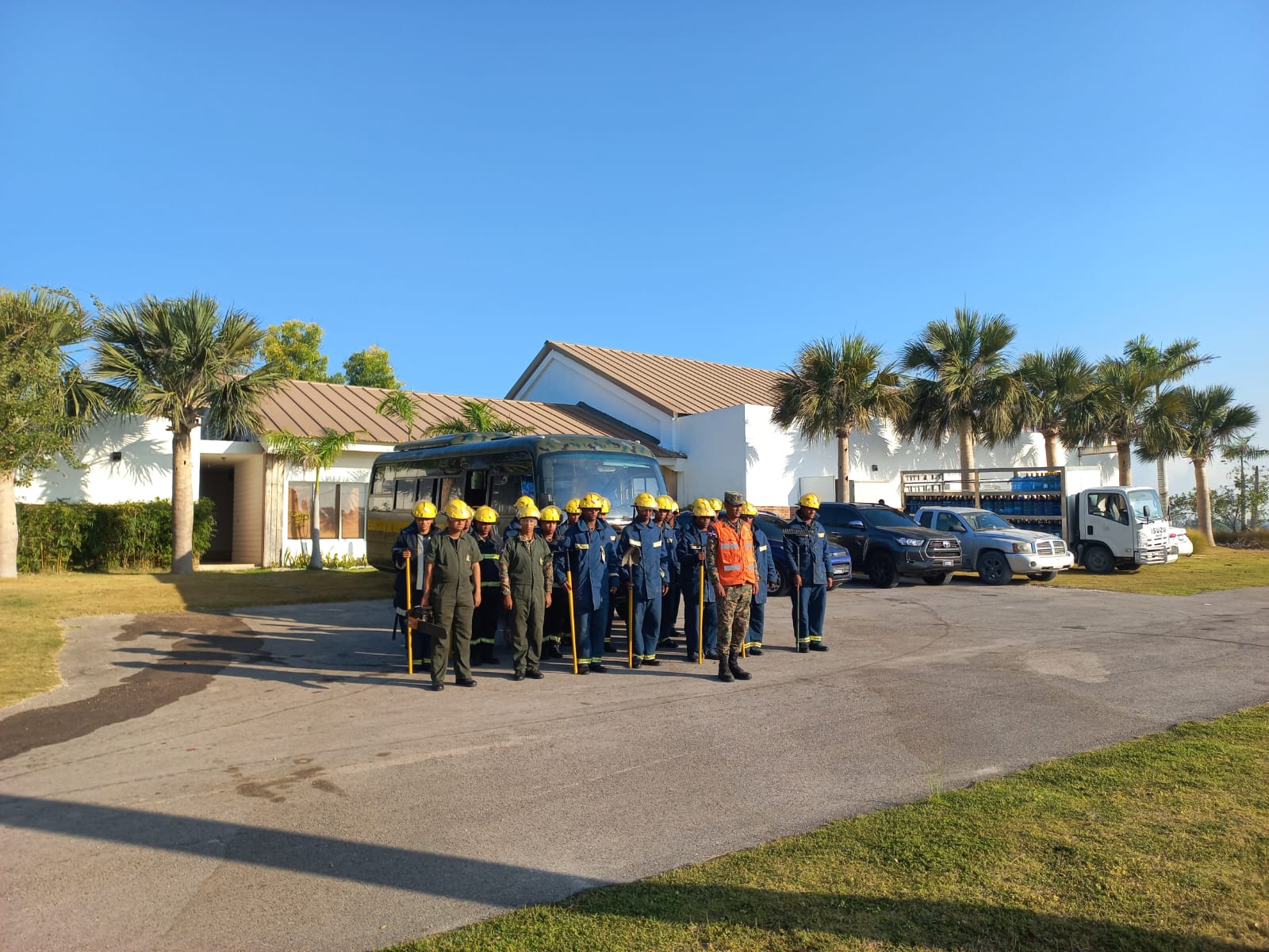 Cap Cana se establece como comando del COE para sofocar incendios forestales de Verón Punta Cana