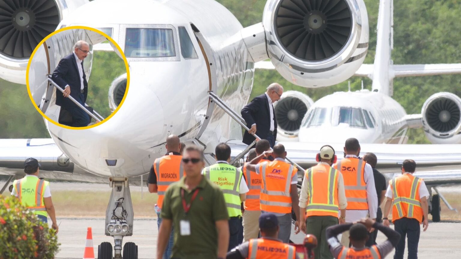 Danilo Medina viaja a Miami para dar seguimiento a su salud