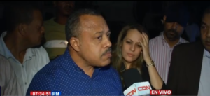 Dirigentes del PLD realizan vigilia exigiendo libertad de imputados en operación Calamar 