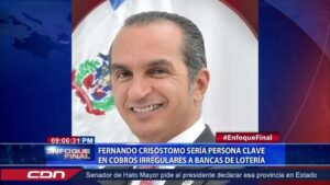 Fernando Crisóstomo sería persona clave en cobros irregulares a bancas de lotería 