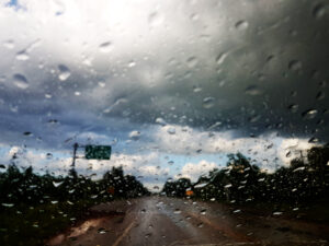 Lluvias por vaguada en el país. / Fuente externa.