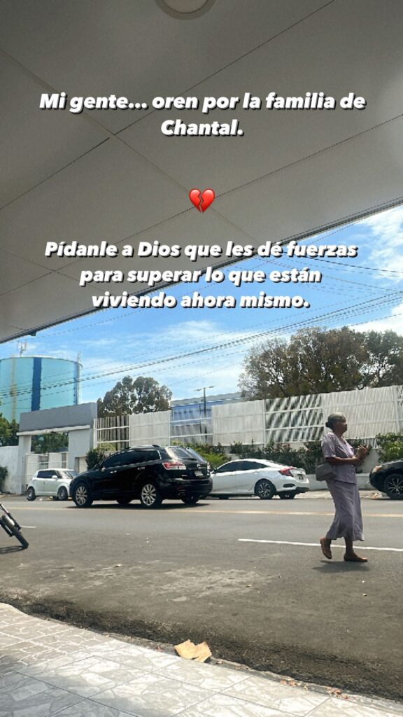 Modelo compartió conversación privada con Chantal Jiménez