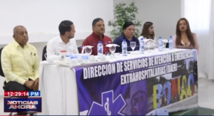 Director de Servicios de Atención a Emergencias realiza recorrido por Bonao 