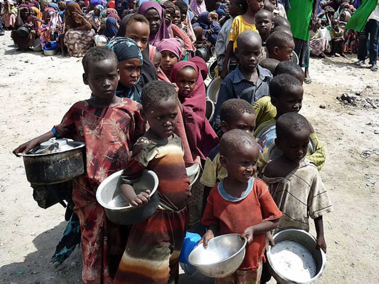 Casi la mitad de los niños de Haití padecen hambre aguda