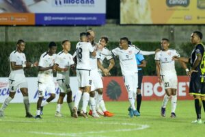 Julio Murillo autor del gol de Cibao FC frente a Moca FC en la jornada 6 de la LDF 2023