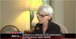 Wendy Sherman afirma EE.UU. y RD quieren trabajar juntos para resolver crisis en Haití