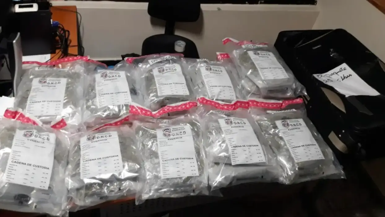 Incautan 138 paquetes de marihuana sintética en el AILA