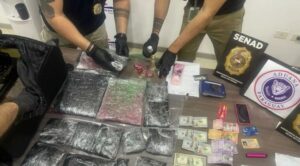 Detienen dominicana con casi 12,000 pastillas de éxtasis en aeropuerto de Paraguay