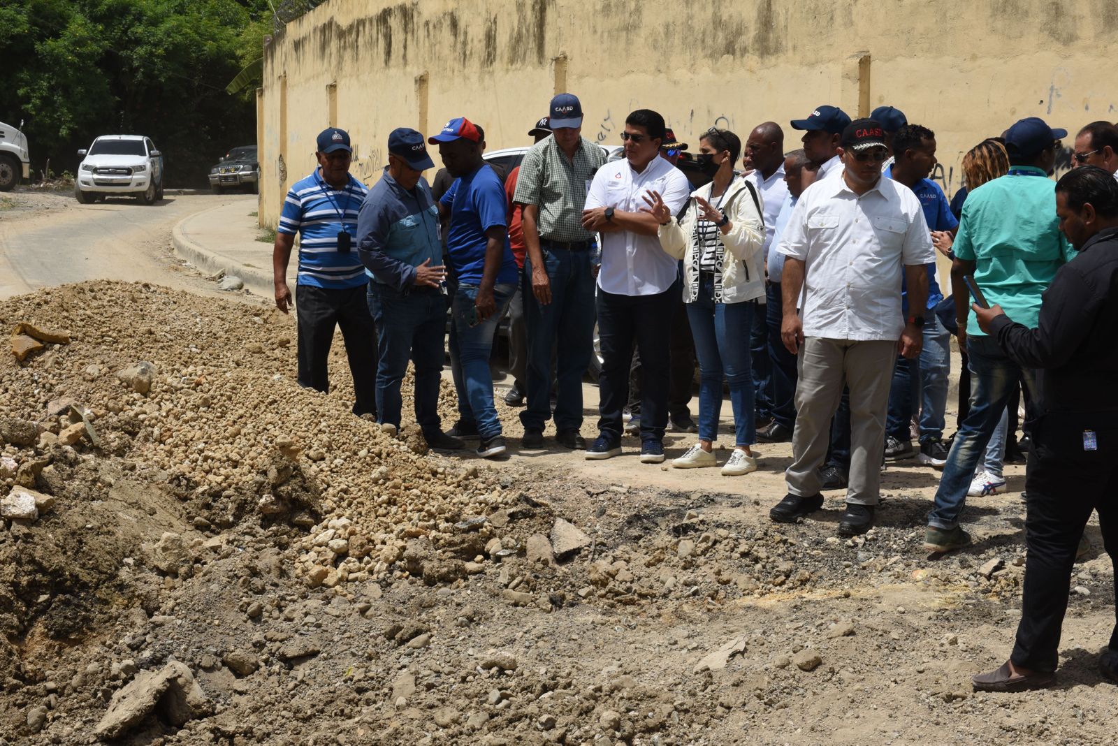 CAASD destaca avances en trabajos de remozamiento de las cañadas del GSD