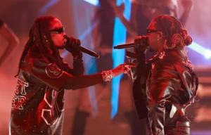 Migos rinde homenaje a Takeoff en presentación de Premios BET  