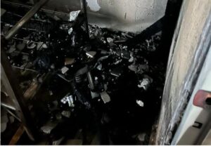 Incendio afecta sede de la Policía Nacional en el Noroeste