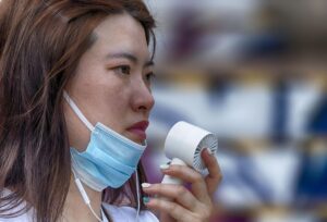 Una ola de calor sacude el sur de China y deja temperaturas de más de 40º en algunas áreas