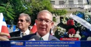 Posible coordinación de ayuda a policía de Haití desde oficina en RD genera opiniones encontradas