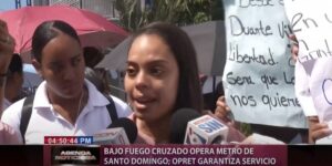 Paro de empleados del metro crea dificultades a los usuarios para abordar medio de transporte