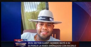En el sector Claret, hombre mató a su ex pareja la había amenazado con hacerlo