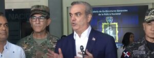 Abinader dice presentaran estadísticas que demuestran hechos criminales han bajado