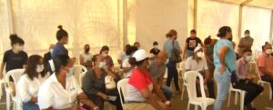 Persiste flujo de personas en busca de pruebas Covid-19 en el Distrito Nacional