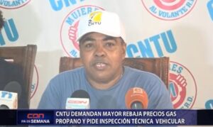 Cntu demandan mayor rebaja a precios del gas propano y pide inspección técnica vehicular